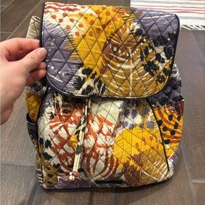 Vera Bradley Quilted Backpack